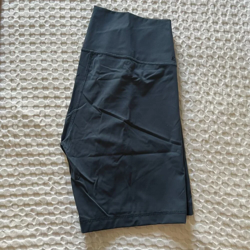 Everlane The Perform Bike Short Atlantic Navy Blue XXL - Picture 6 of 7